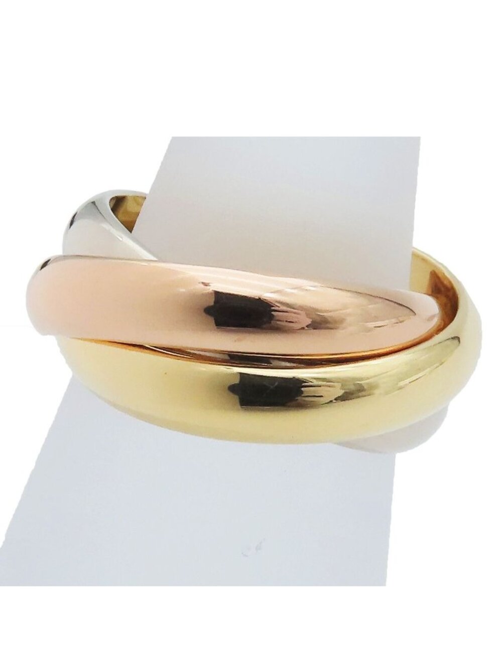 Cartier Trinity Ring Three Color Gold MM Classic Model